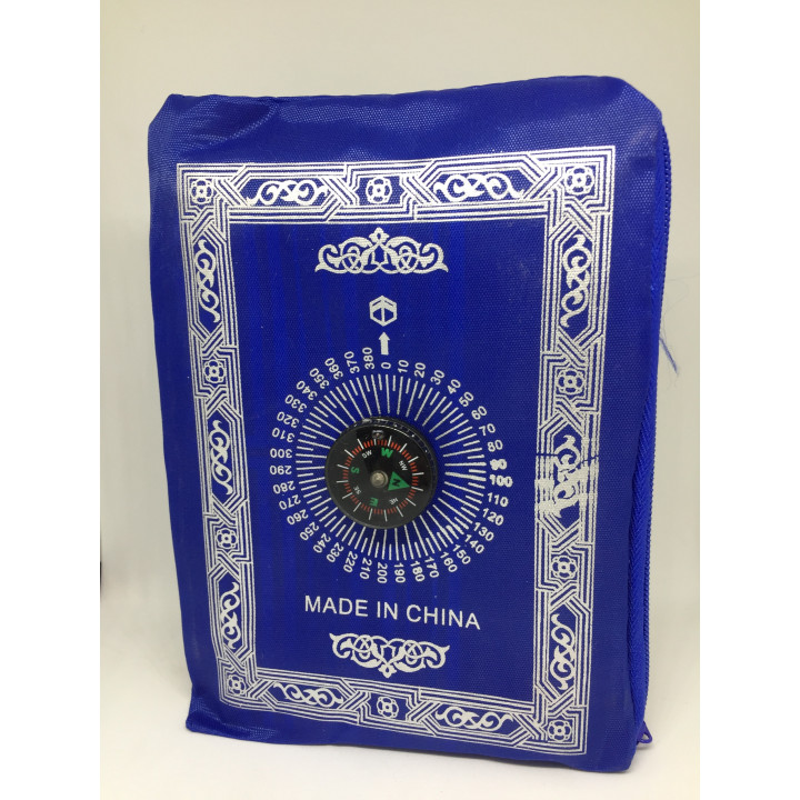 Tapis prière pocket Bleu