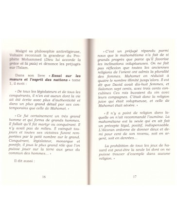 Le prophète Mohammed...l'Occident témoigne-A. Benamara K. Temmar- Edition Le Relais