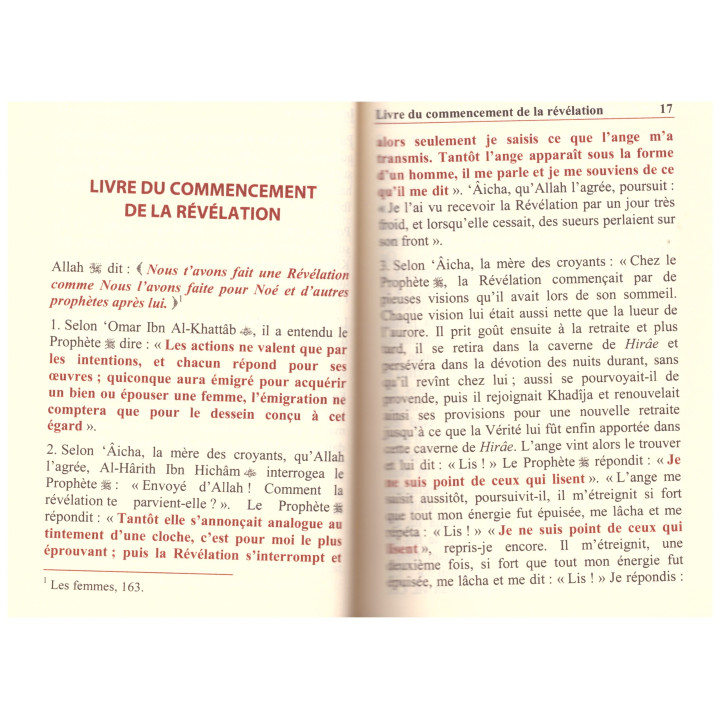 Le petit sahih Al Boukhari- Edition Universel