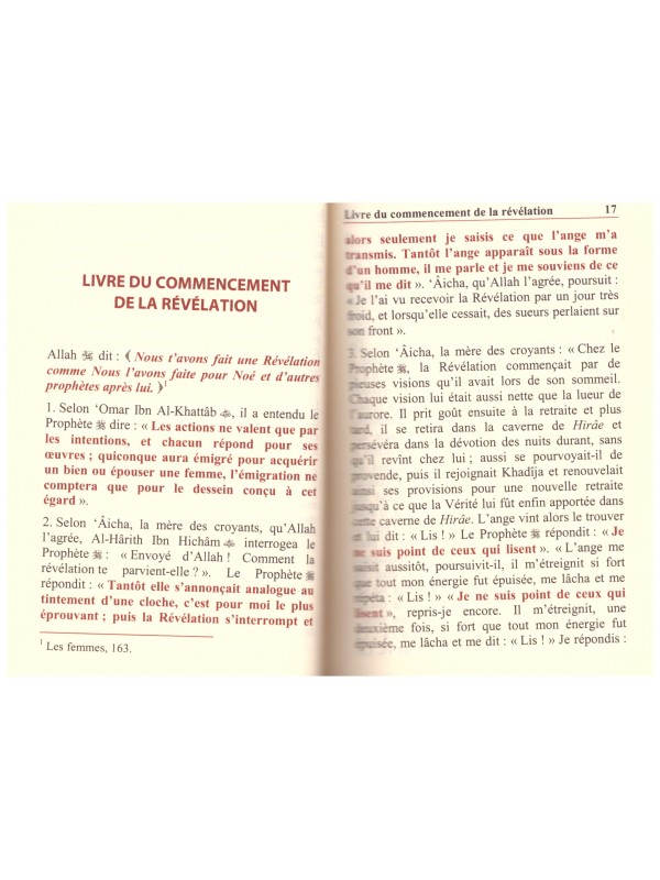 Le petit sahih Al Boukhari- Edition Universel