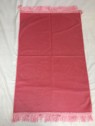 Tapis de Prière Velours Luxe couleur unie - Rose Pâle