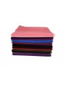 Tapis de Prière Velours Luxe couleur unie - Noir