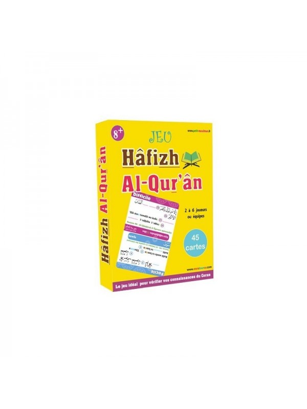 Hafizh al- qur'an - Jeu de Cartes  - Edition Orientica