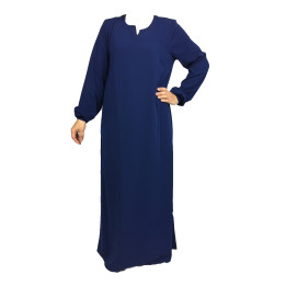 Abaya Manches élastiques -  -  Wool peach - El Bassira