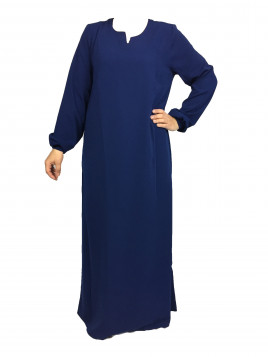 Abaya Manches élastiques -  -  Wool peach - El Bassira