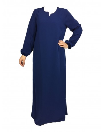 Abaya Manches élastiques -  -  Wool peach - El Bassira