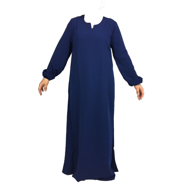 Abaya Manches élastiques -  -  Wool peach - El Bassira