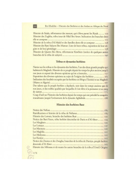 Histoire des Berberes et des Arabes en Afrique du Nord- Ibn Khaldoun- Eldition El Bab