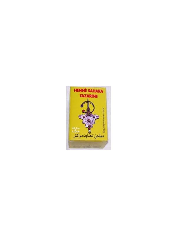 Henné pour peau et cheveux 100% Naturel Sahara Tazarine (100 gr Net)
