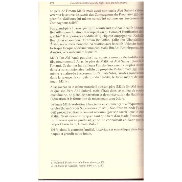 Les six grands imams - Mostafa Brahami - Edition Tawhid