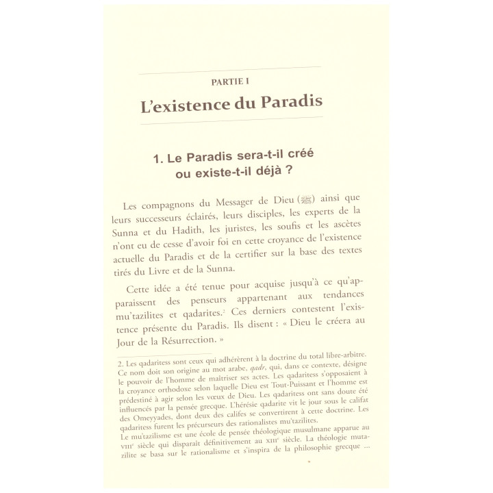 La voie du paradis - Ibn Qayyim al Jawziyya - Edition Tawhid