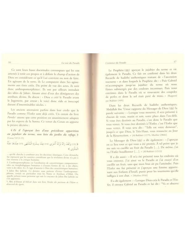 La voie du paradis - Ibn Qayyim al Jawziyya - Edition Tawhid