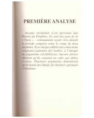 Les parents du Prophète - As Suyuti- Edition Tawhid