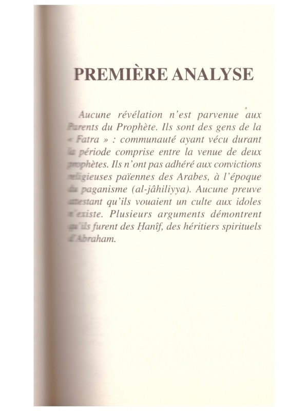 Les parents du Prophète - As Suyuti- Edition Tawhid