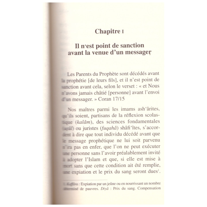 Les parents du Prophète - As Suyuti- Edition Tawhid