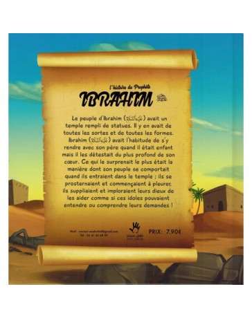 L'histoire du prophète Ibrahim 7/12 ans - Edition Muslim Kids