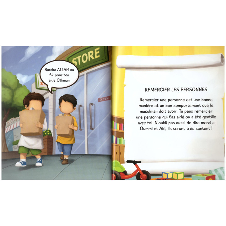 Le livre des bonnes manières - 3/6 ans- Edition Muslim Kid