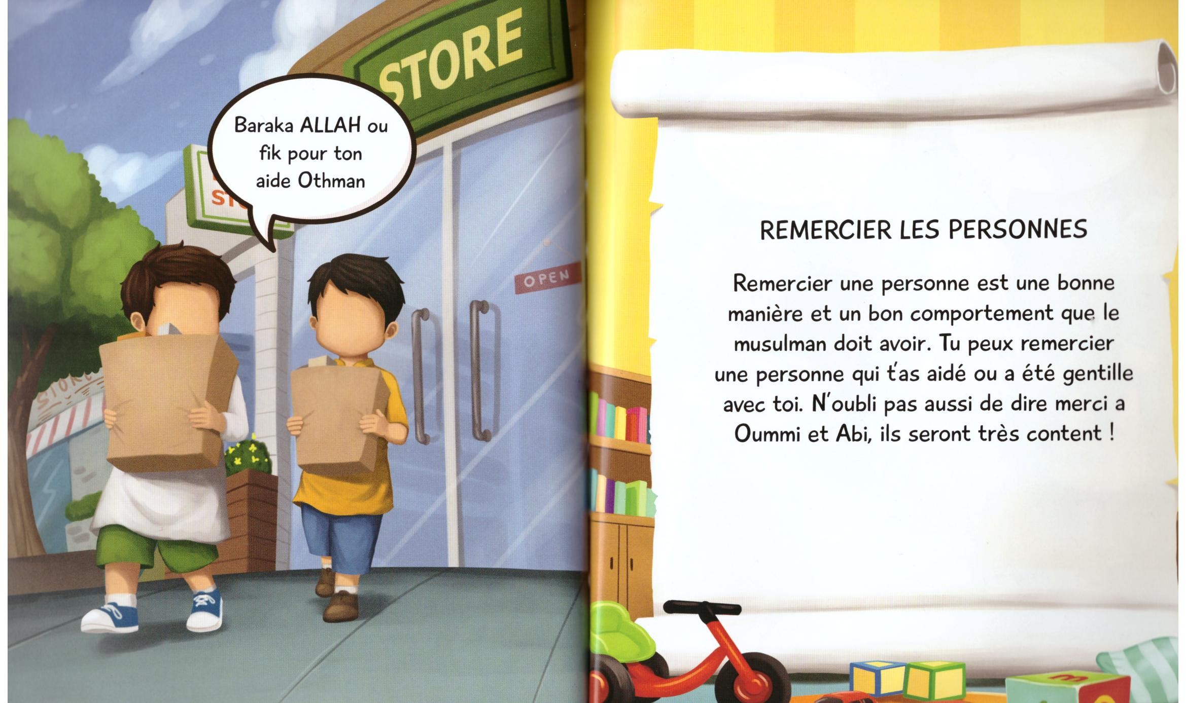 Le livre des bonnes manières - 3/6 ans- Edition Muslim Kid