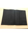 Protège Coran - taille moyenne  20 x 14.5 - simili cuir - noir