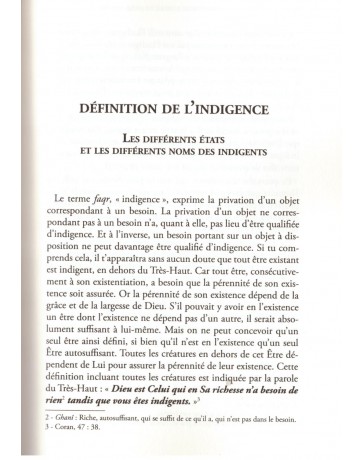 De l'indigence et du renoncement - Al-Ghazâli - Edition Al Bouraq