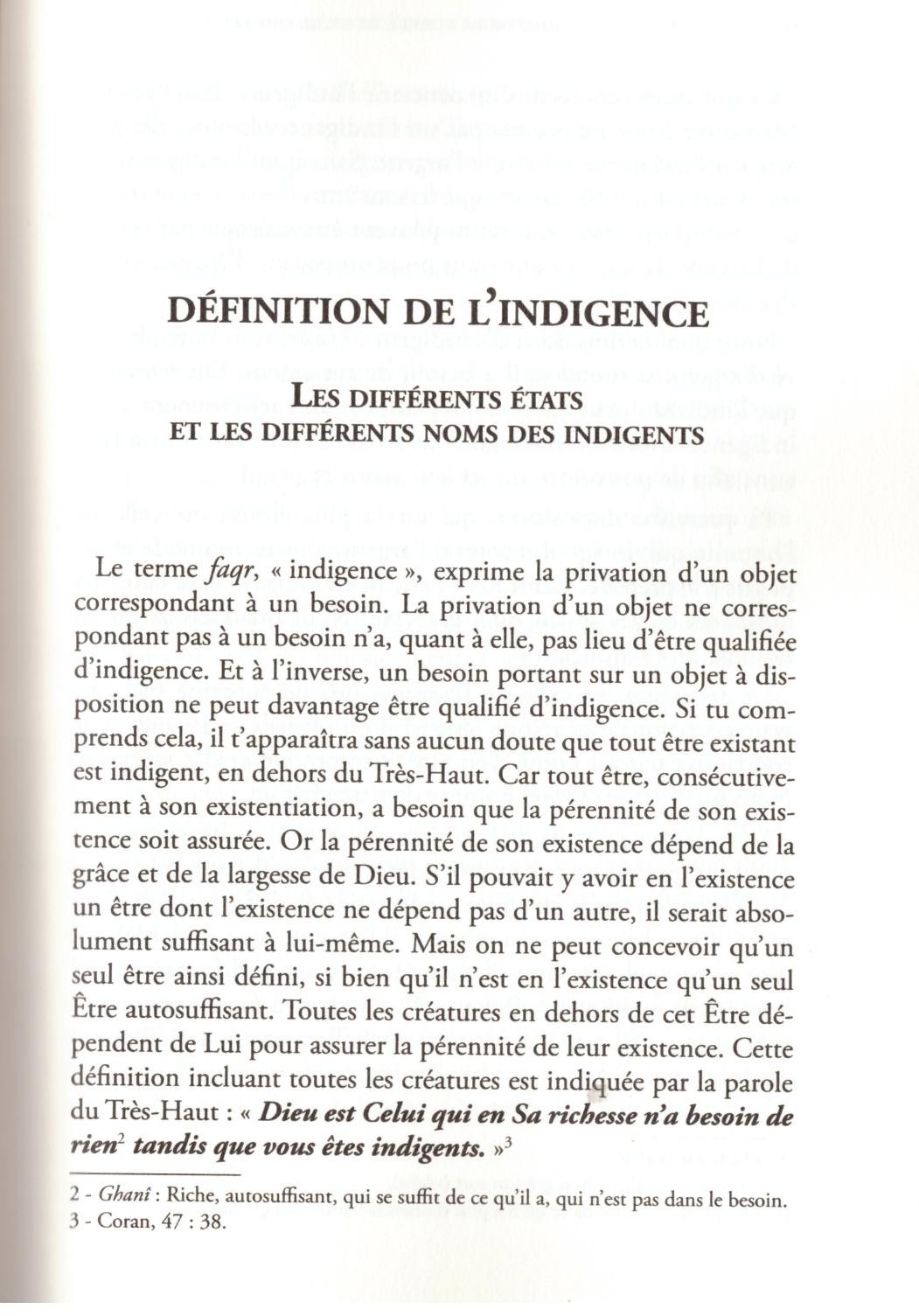 De l'indigence et du renoncement - Al-Ghazâli - Edition Al Bouraq