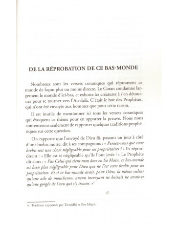 Réprouver ce bas monde - Al Ghazali - Edition Al Bouraq