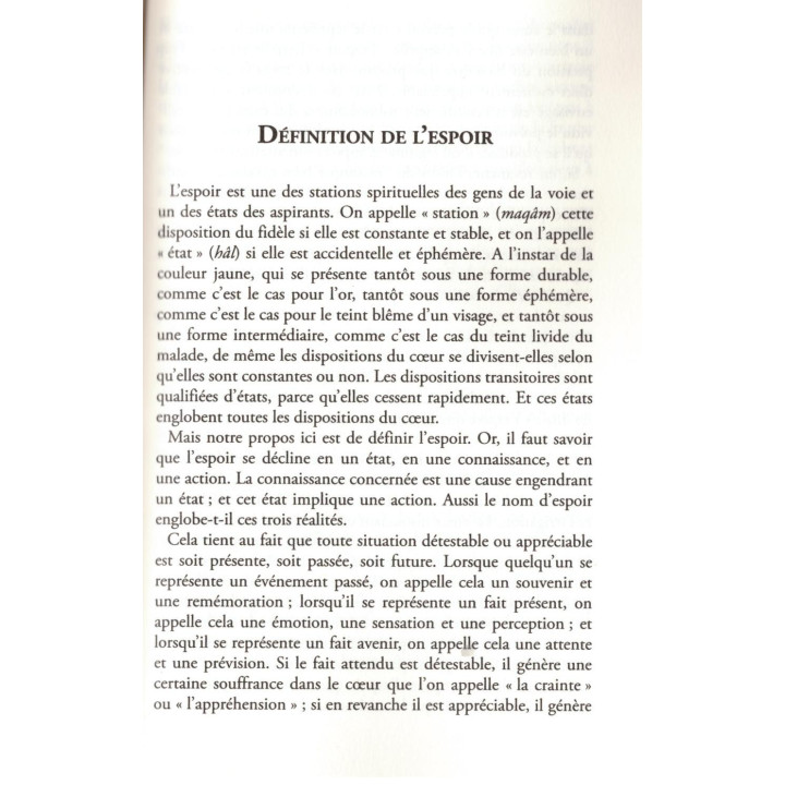 De la crainte et de l'espoir - Al Ghazali - Edition Al Bouraq