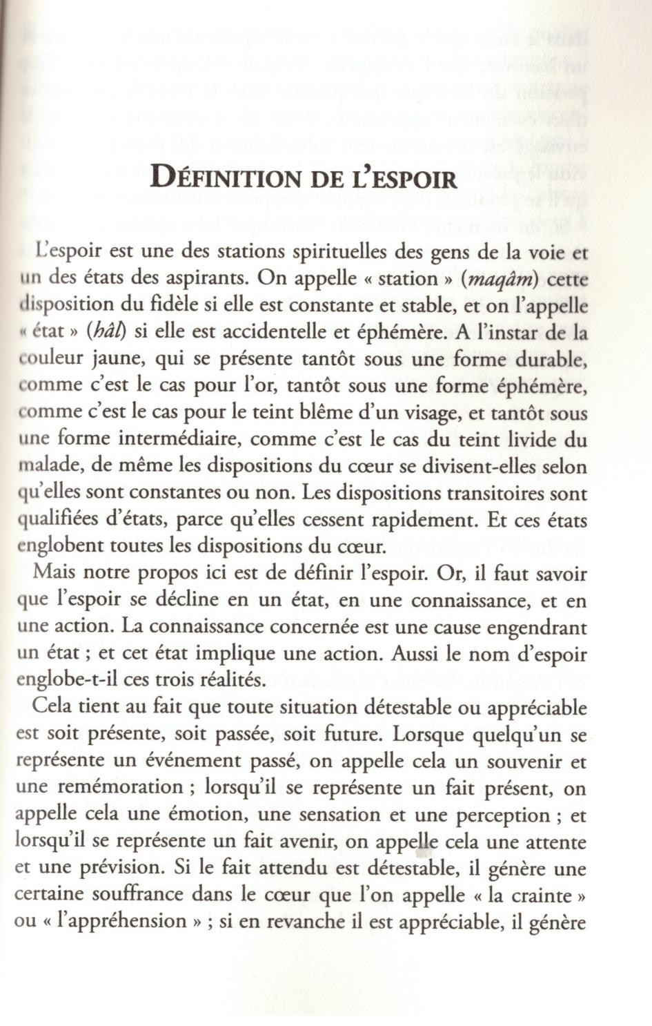 De la crainte et de l'espoir - Al Ghazali - Edition Al Bouraq
