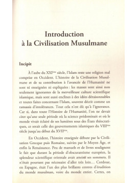 Introduction à la civilisation musulmane - Mustayeen Ahmed Khan - Edition Al Bouraq