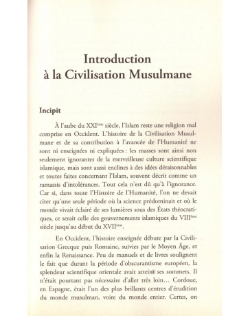 Introduction à la civilisation musulmane - Mustayeen Ahmed Khan - Edition Al Bouraq