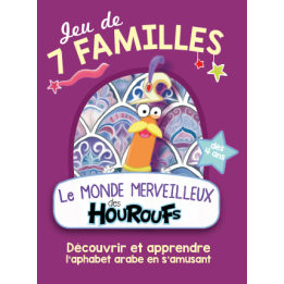 Jeu de 7 familles Le Monde Merveilleux des Houroufs - Sonia Tireche