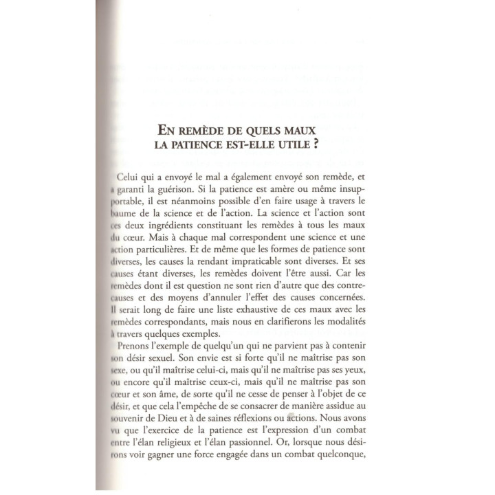 De la patience et de la gratitude - Al Ghazali - Edition Al Bouraq