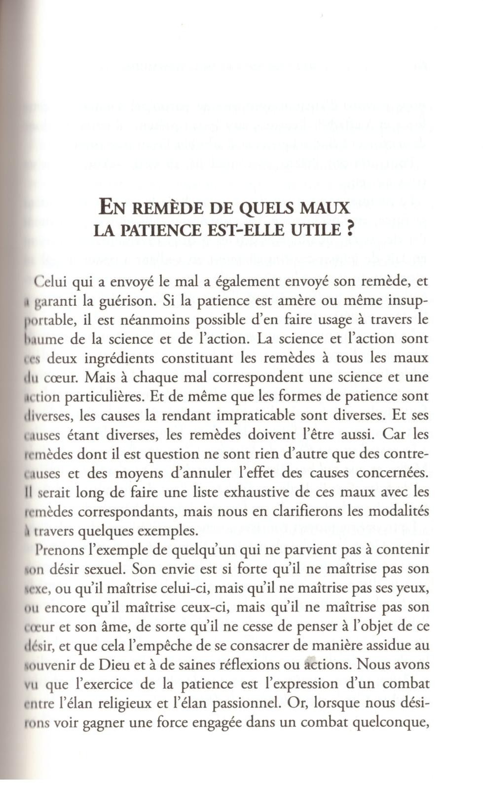 De la patience et de la gratitude - Al Ghazali - Edition Al Bouraq
