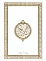 Le Saint Coran en arabe Blanc Format A5 20x15 cm