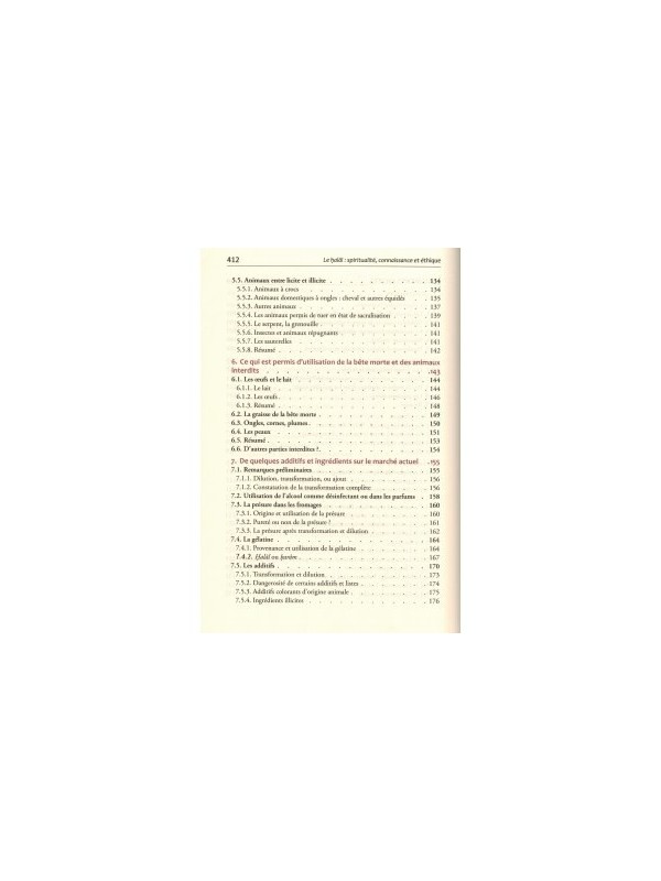 Le Halâl, Spiritualité Connaissance et éthique - Mostafa Brahami - Edition Al Bouraq