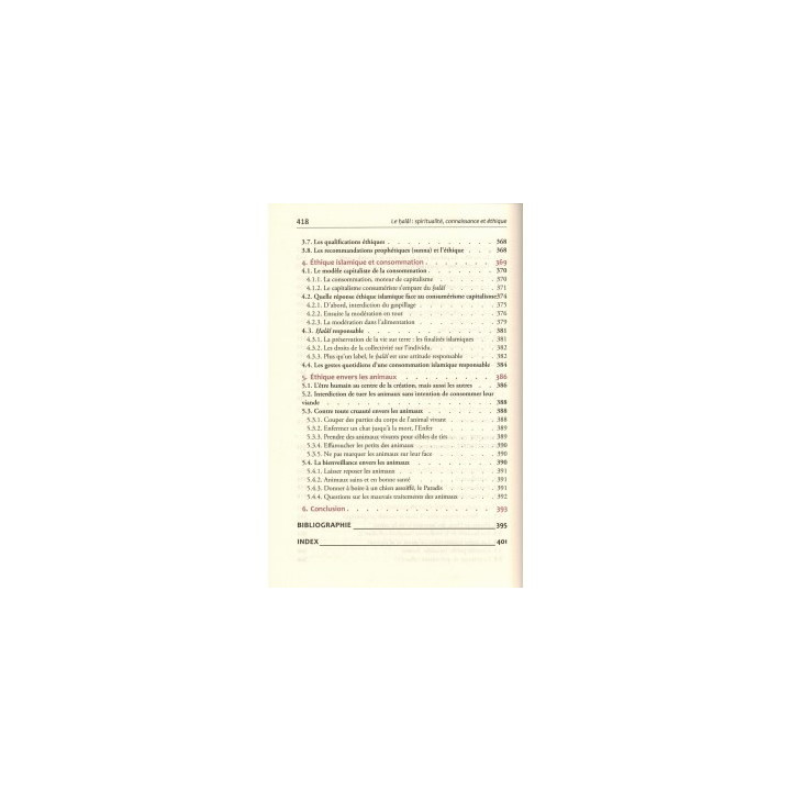 Le Halâl, Spiritualité Connaissance et éthique - Mostafa Brahami - Edition Al Bouraq