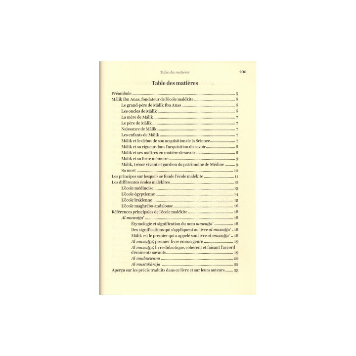 Série d'épîtres du Fiqh Mâlikite
