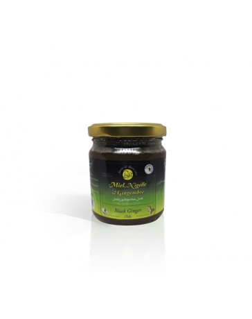 Miel, Nigelle & Gingembre (Black Ginger) - 250g - Chifa