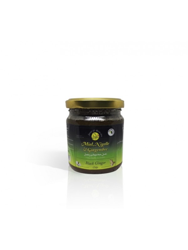 Miel, Nigelle & Gingembre (Black Ginger) - 250g - Chifa
