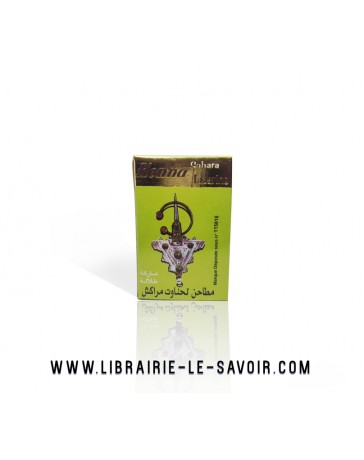 Hénné pour cheveux 100% Naturel Sahara Tazarine 100 gr net