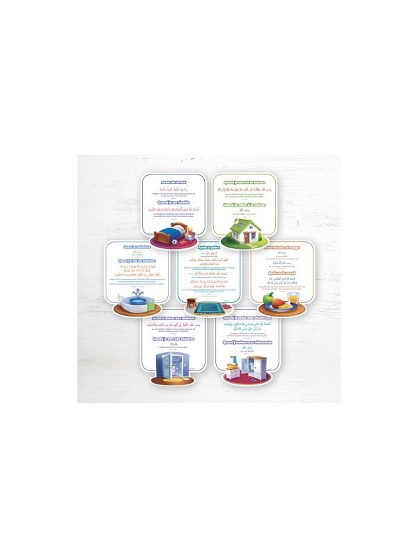 Mes premières Invocations - 7 cartes à accrocher - Educatfal