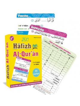 Hafizh al- qur'an - Jeu de Cartes  - Edition Orientica