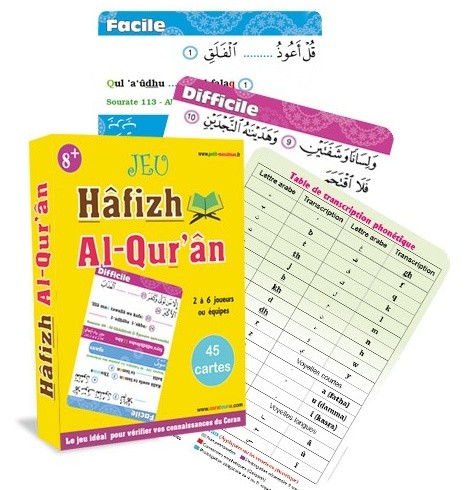 Hafizh al- qur'an - Jeu de Cartes  - Edition Orientica