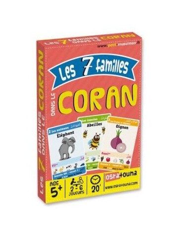 JEU  LES 7 FAMILLES DANS LE CORAN