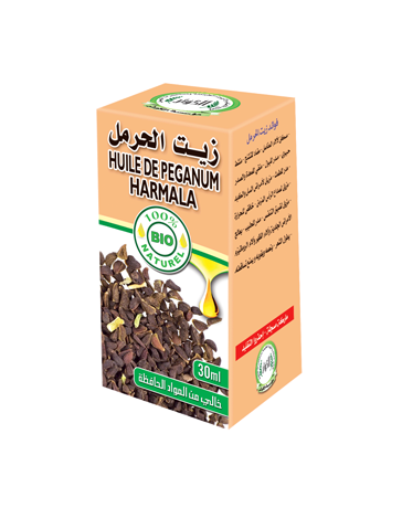 Huile de Peganum- Huile de  Harmal - 30 ml - 100% Naturel - Alkawthar