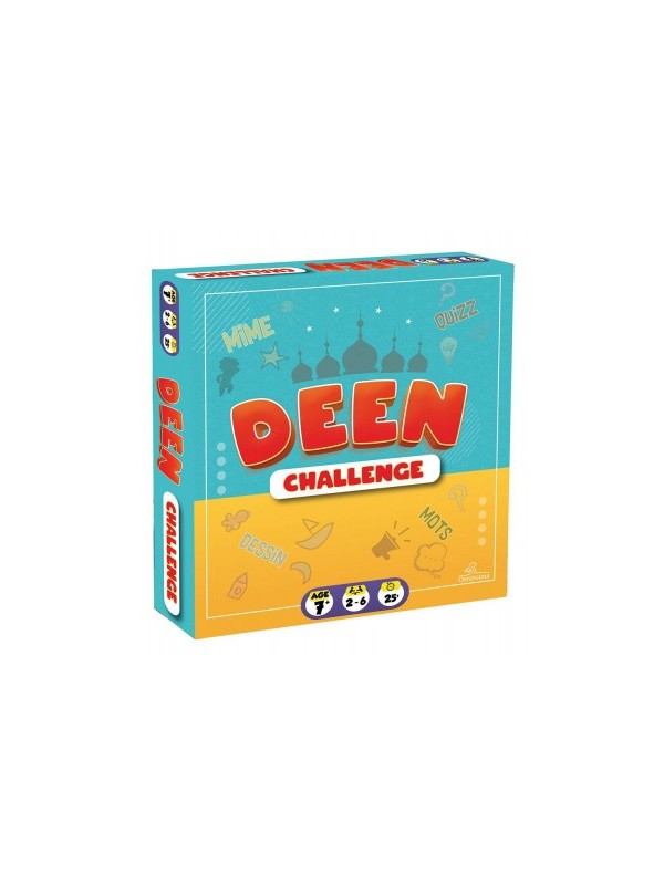 Deen Challenge : 500 Questions et Défis sur l'Islam pour Petits et Grands ! (A partir de 7 ans)