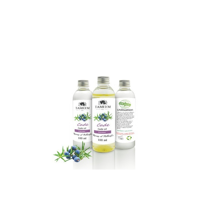 Huile de CADE 100% pure et naturelle  - 100ml - Tameem