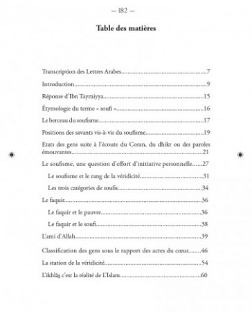 Les Voies du Cheminement Spirituel - Ibn Taymiyyah - Al Bayyinah