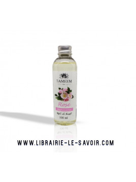 Huile de rose 100% pure et naturelle  - 100ml - Tameem
