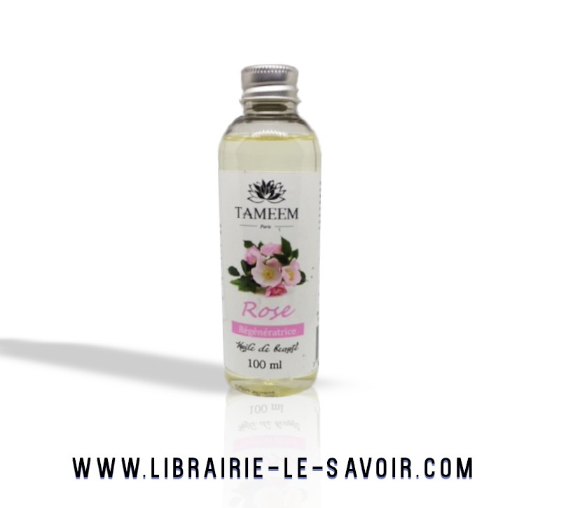 Huile de rose 100% pure et naturelle  - 100ml - Tameem